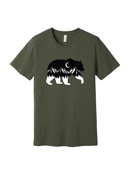 Night Sky Bear · Unisex T-Shirt