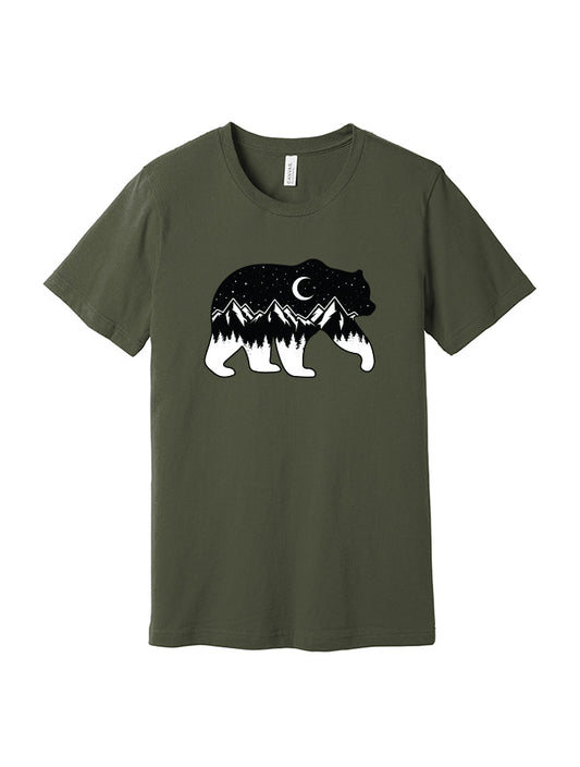 Night Sky Bear · Unisex T-Shirt