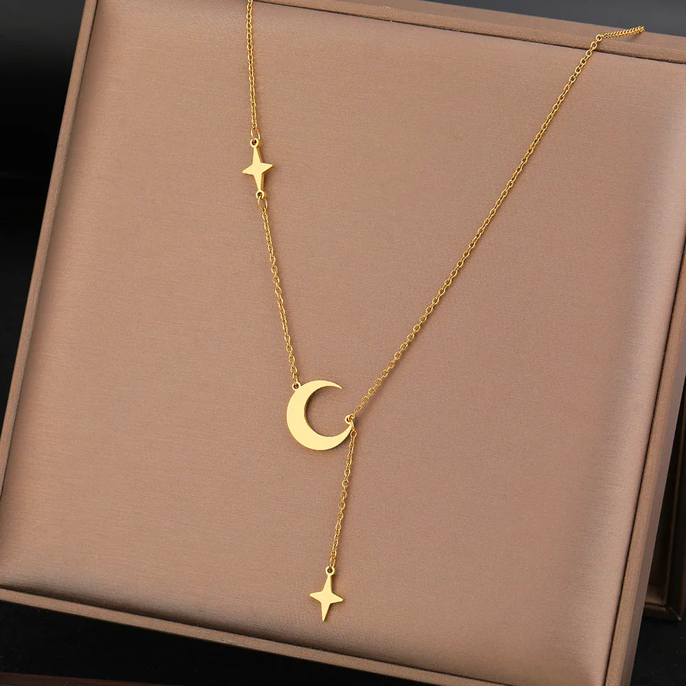 Moon Star Necklaces