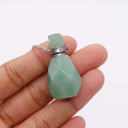 Crystal Potion Bottle Necklaces