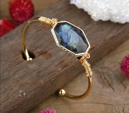 Labradorite Crystal Bracelet