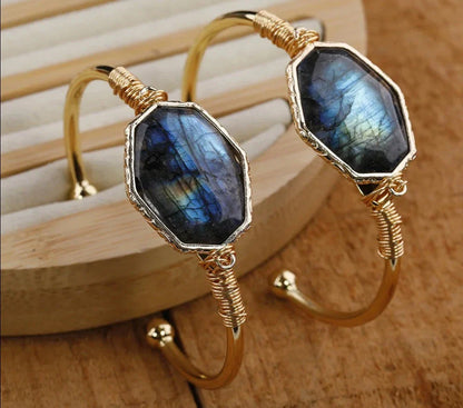 Labradorite Crystal Bracelet