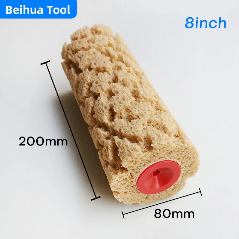 6inch 7inch 8inch Foam Paint Roller Brush Sponge Artificial-Seaweed Textured Rollers for Wall Decoration Patterned Painter Tools