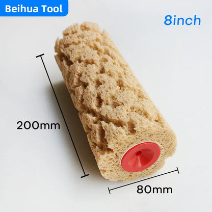 6inch 7inch 8inch Foam Paint Roller Brush Sponge Artificial-Seaweed Textured Rollers for Wall Decoration Patterned Painter Tools