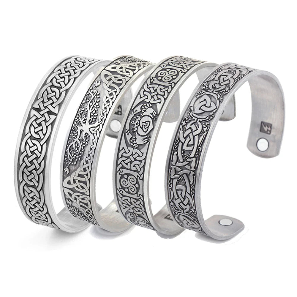 Celtic Knot Designs Magnetic Bracelets