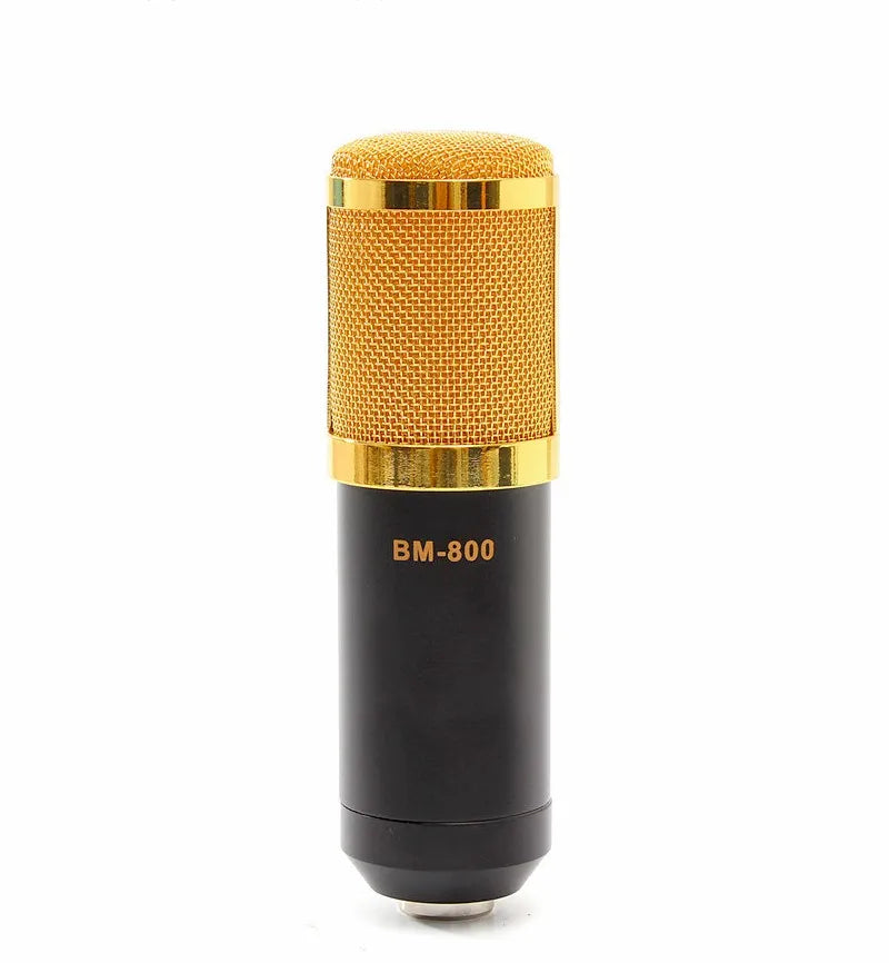 Professional BM-800 BM Condenser Microphone Pro Audio Studio Vocal Recording KTV Karaoke Desktop Metal Shock Mount