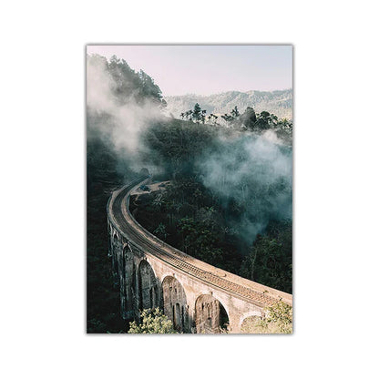 SDOYUNO 60x75cm Paint By Numbers Scenery DIY Set of Acrylic Paint For Painting By Numbers On Canvas Landscape Home Decor