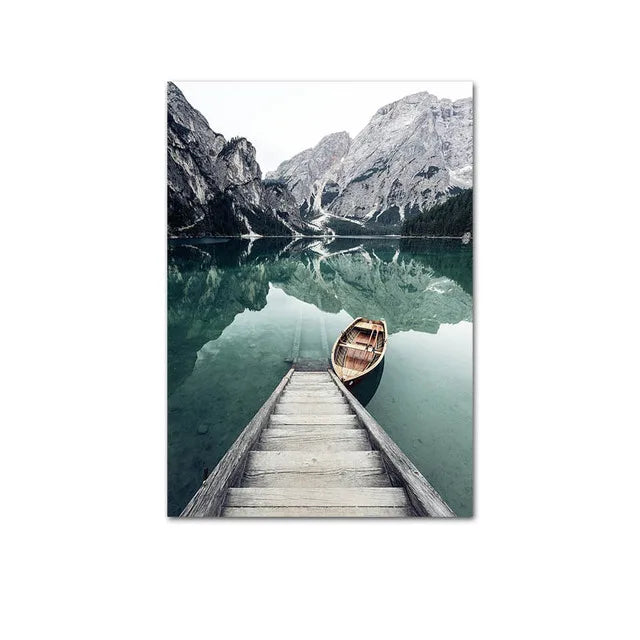 SDOYUNO 60x75cm Paint By Numbers Scenery DIY Set of Acrylic Paint For Painting By Numbers On Canvas Landscape Home Decor