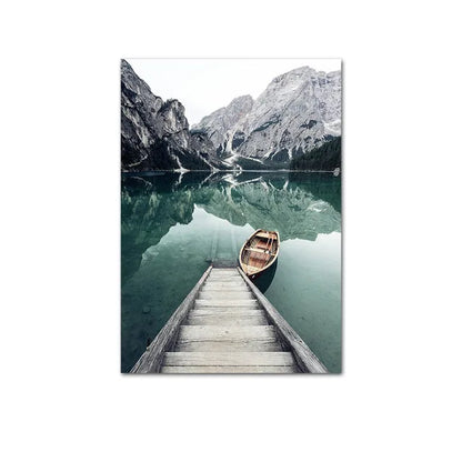 SDOYUNO 60x75cm Paint By Numbers Scenery DIY Set of Acrylic Paint For Painting By Numbers On Canvas Landscape Home Decor