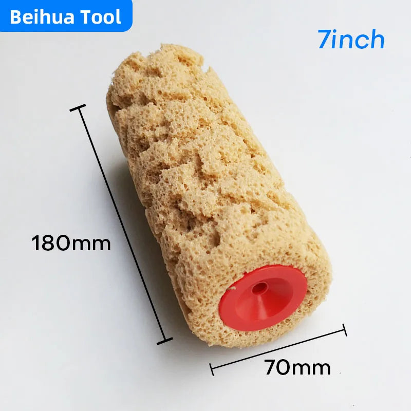 6inch 7inch 8inch Foam Paint Roller Brush Sponge Artificial-Seaweed Textured Rollers for Wall Decoration Patterned Painter Tools