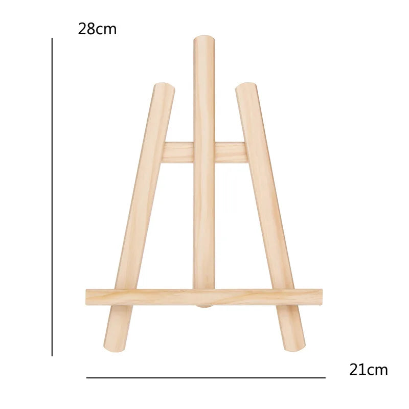 21x28cm Wood Easel artist Art Easel Craft Wooden Adjustable Table Card Stand Display Holder Calendar Display Rack Wedding Table