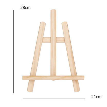 21x28cm Wood Easel artist Art Easel Craft Wooden Adjustable Table Card Stand Display Holder Calendar Display Rack Wedding Table