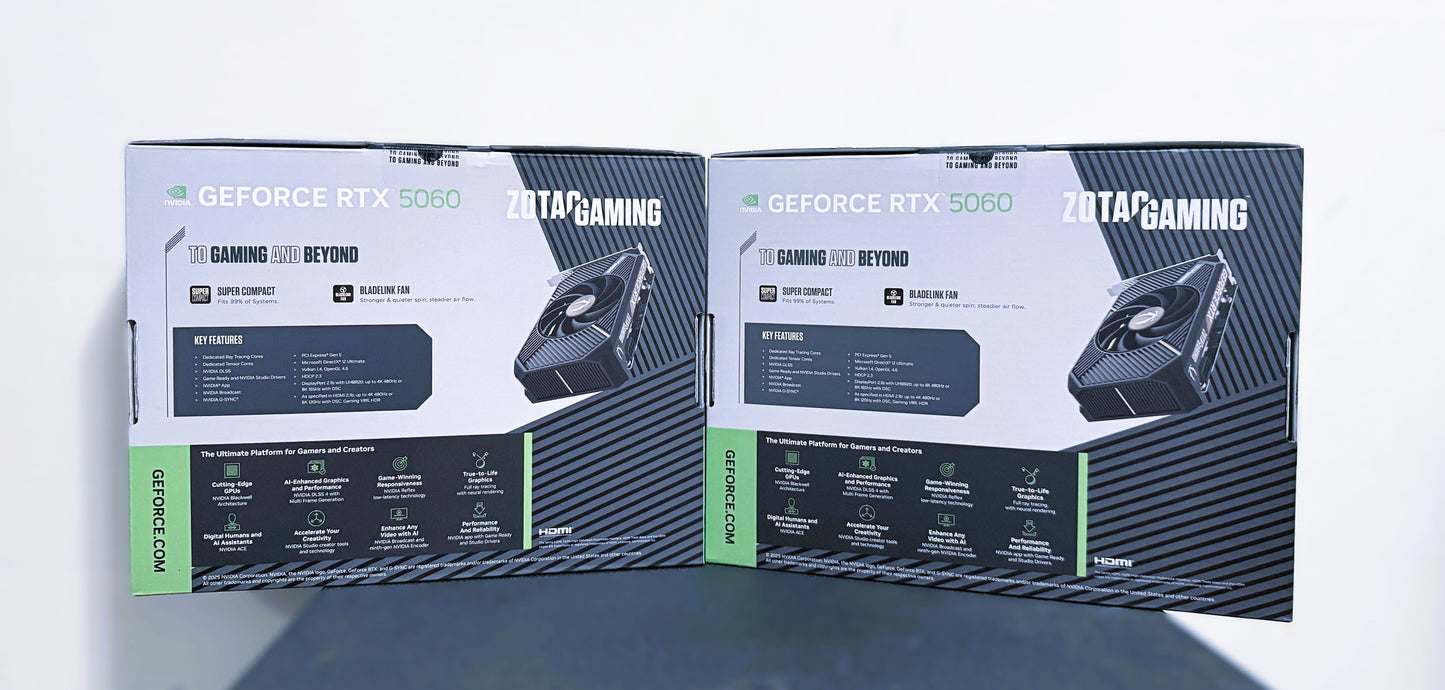 Zotac NVIDIA GeForce RTX 5060 Graphic Card - 8 GB GDDR7