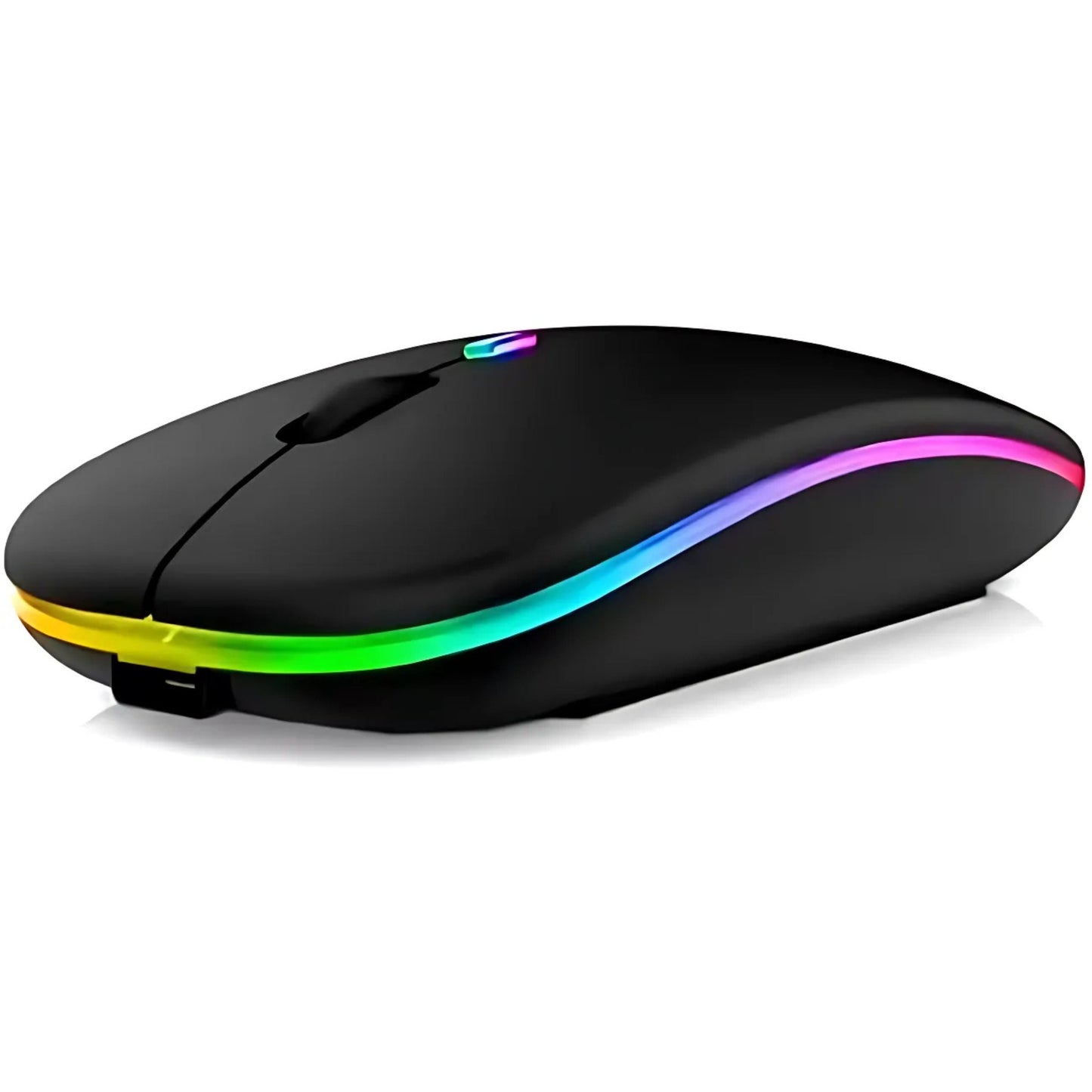 Wireless RGB Mouse Ð Silent Rechargeable Bluetooth Mouse with LED Backlight for PC & Laptop