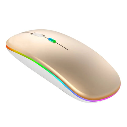 Wireless RGB Mouse Ð Silent Rechargeable Bluetooth Mouse with LED Backlight for PC & Laptop