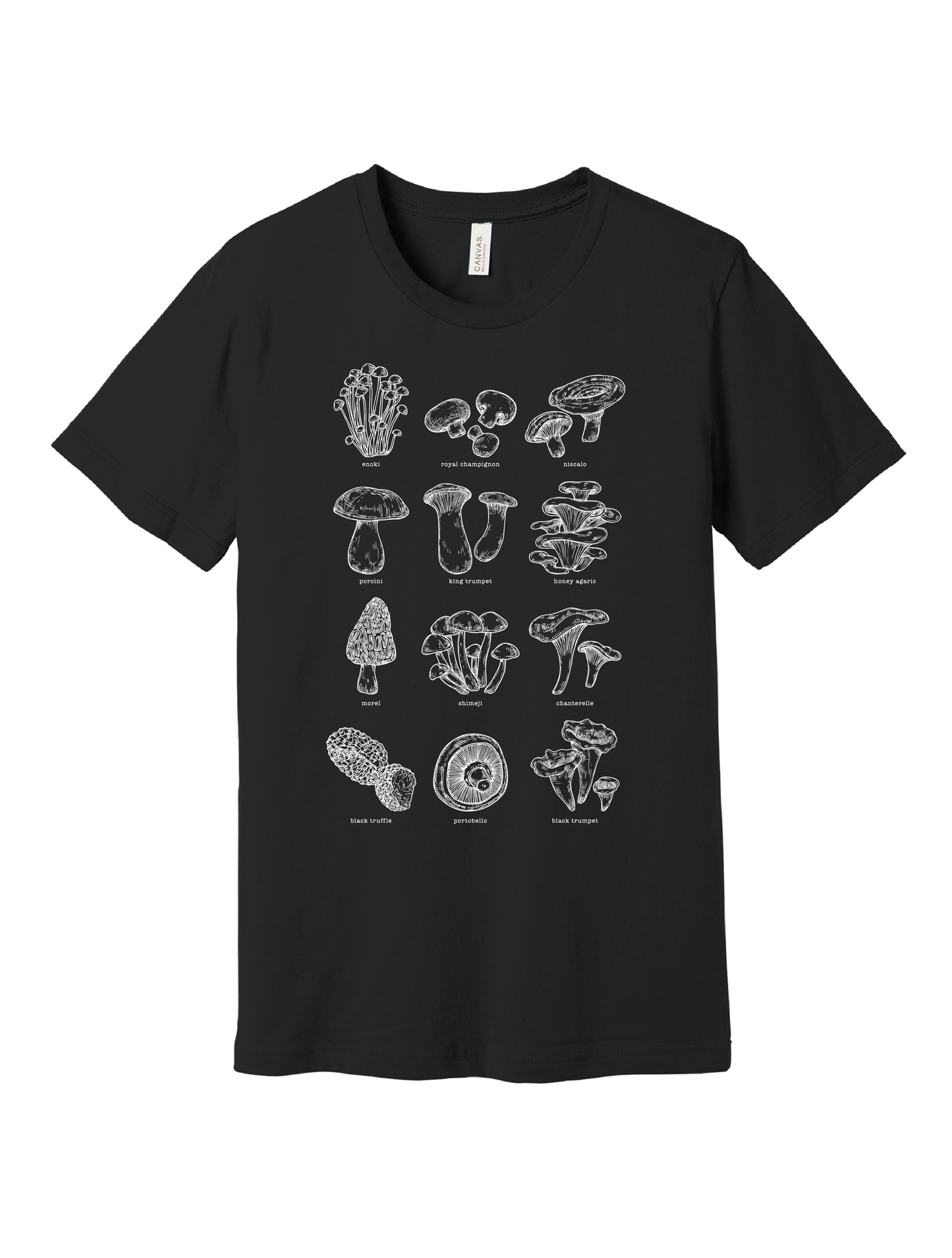 Mycology · White Ink · Unisex T-Shirt