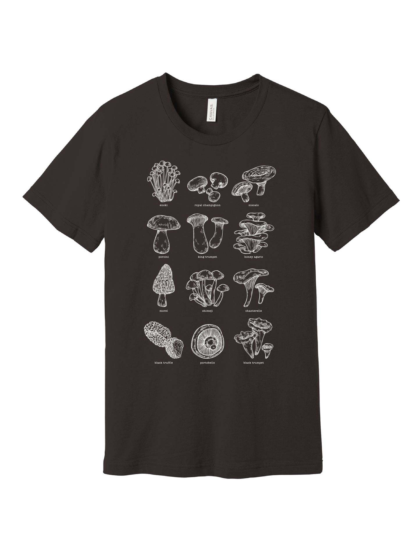 Mycology · White Ink · Unisex T-Shirt