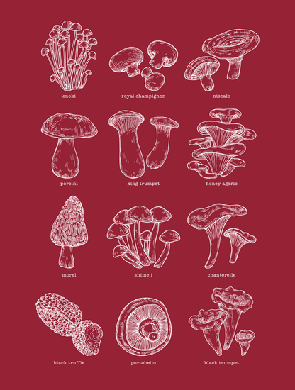 Mycology · White Ink · Unisex T-Shirt