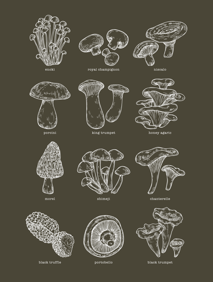 Mycology · White Ink · Unisex T-Shirt