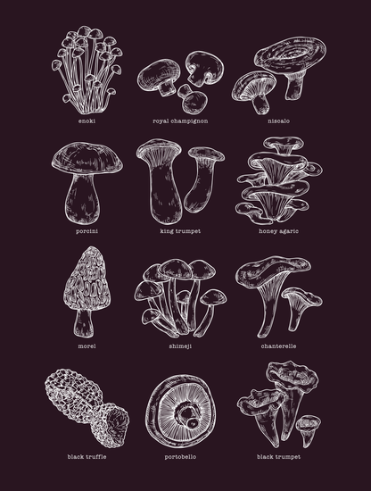 Mycology · White Ink · Unisex T-Shirt