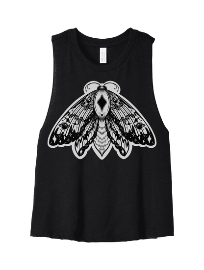 Witchy Moth · Cropped Tank