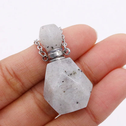 Crystal Potion Bottle Necklaces