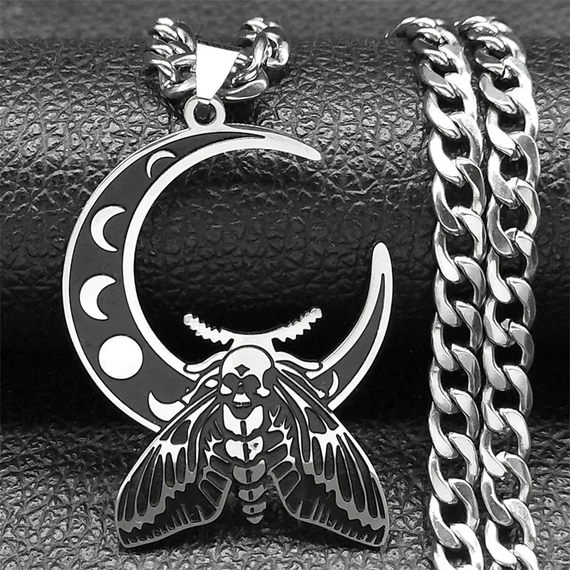 Celtic Moon Design Necklaces