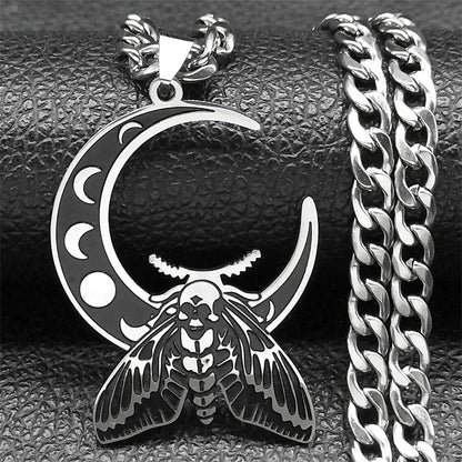 Celtic Moon Design Necklaces