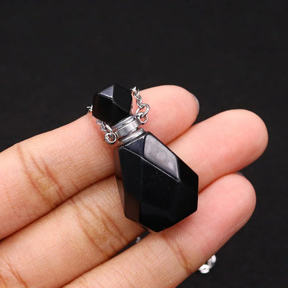 Crystal Potion Bottle Necklaces