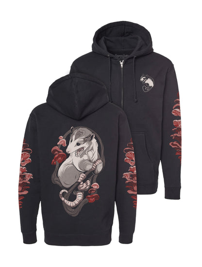 Awesome Opossum · Zip Up Hoodie