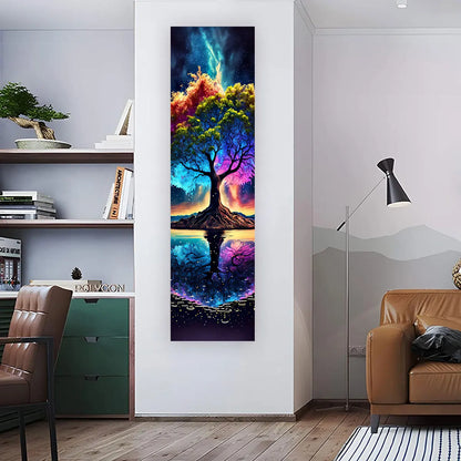 Witchy Sun & Moon Banner Tapestry