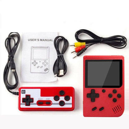 400-In-1 Handheld Game Console with 2 Player Controller & TV Connection