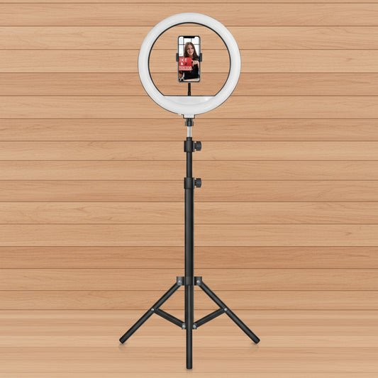 Ring light with stand