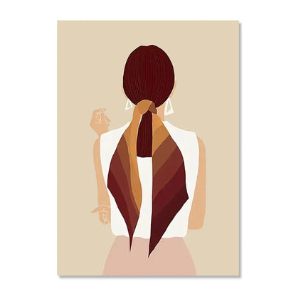 Abstract Paintings Lines Botanical Boho Posters Picture Canvas Painting Matisse Character Landscape Wall Art Room Decor Poster