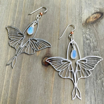 Assorted Moth & Butterfly Dangle Earrings