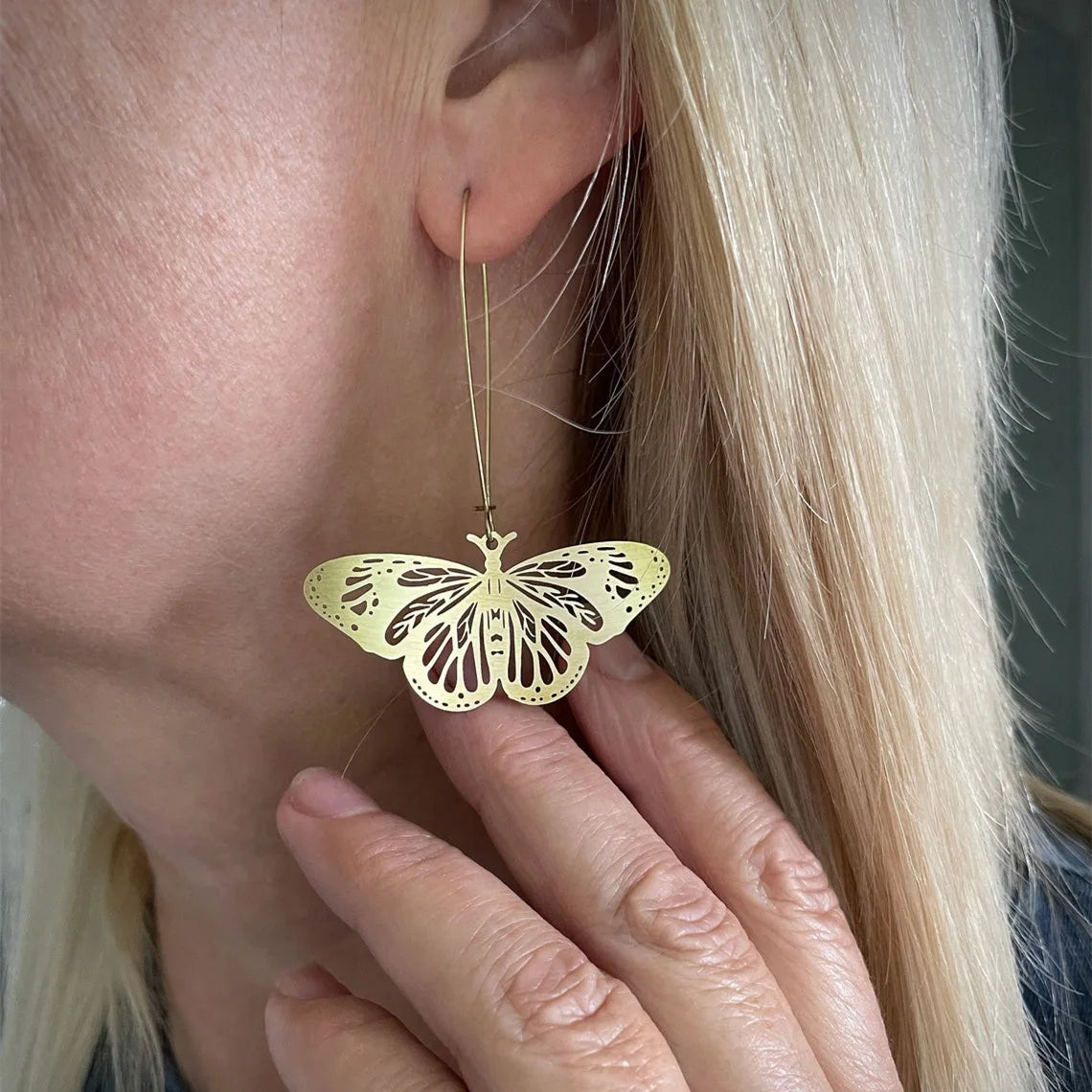 Assorted Moth & Butterfly Dangle Earrings