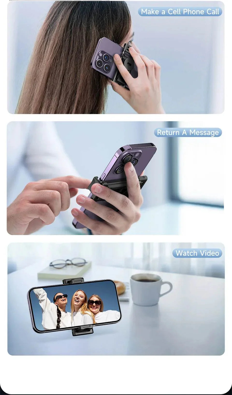 FANGTUOSI AI Smart Gimbal 360° Face Tracking Smartphone Stabilizer