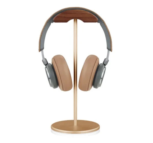 Desk Headband Headphone Headset Wooden Head Stand Holder Rack For Gaming PC Game Gemer Earphone Headphone holder