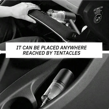 3 In 1 Integrated Suction And Blowing Vacuum Cleaner USB Charging Small Car Household Vacuum Cleaner