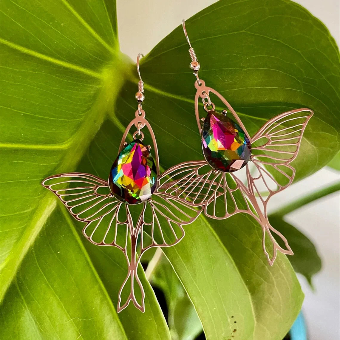 Assorted Moth & Butterfly Dangle Earrings