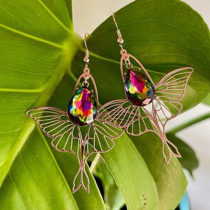Assorted Moth & Butterfly Dangle Earrings
