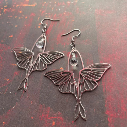 Assorted Moth & Butterfly Dangle Earrings