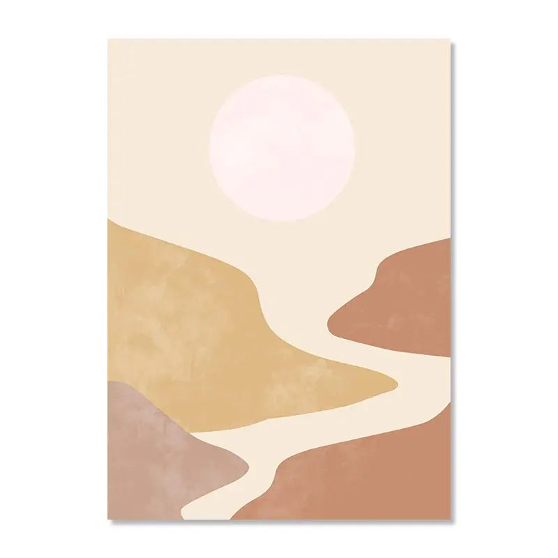 Abstract Paintings Lines Botanical Boho Posters Picture Canvas Painting Matisse Character Landscape Wall Art Room Decor Poster