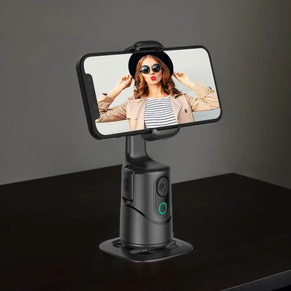 Auto Face Tracking Tripod with Gesture Control for Tiktok
