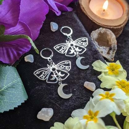 Assorted Moth & Butterfly Dangle Earrings