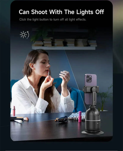 Roreta 2024 AI Smart Gimbal With 360° Face Tracking Stabilizer