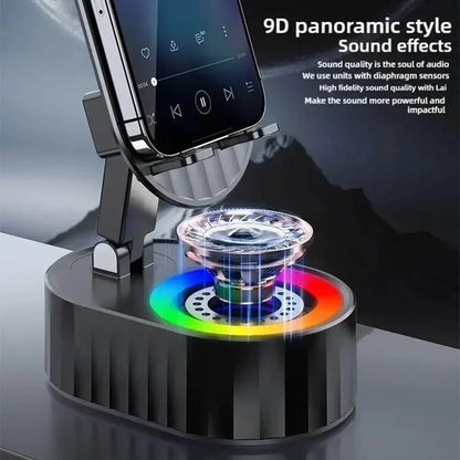 Mobile Cell Phone Stand Holder With Bluetooth Speaker HD