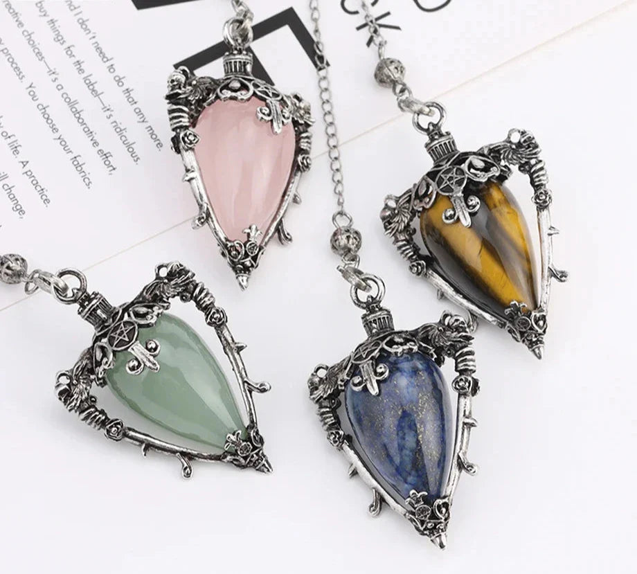 Water Drop Crystal Pendulums