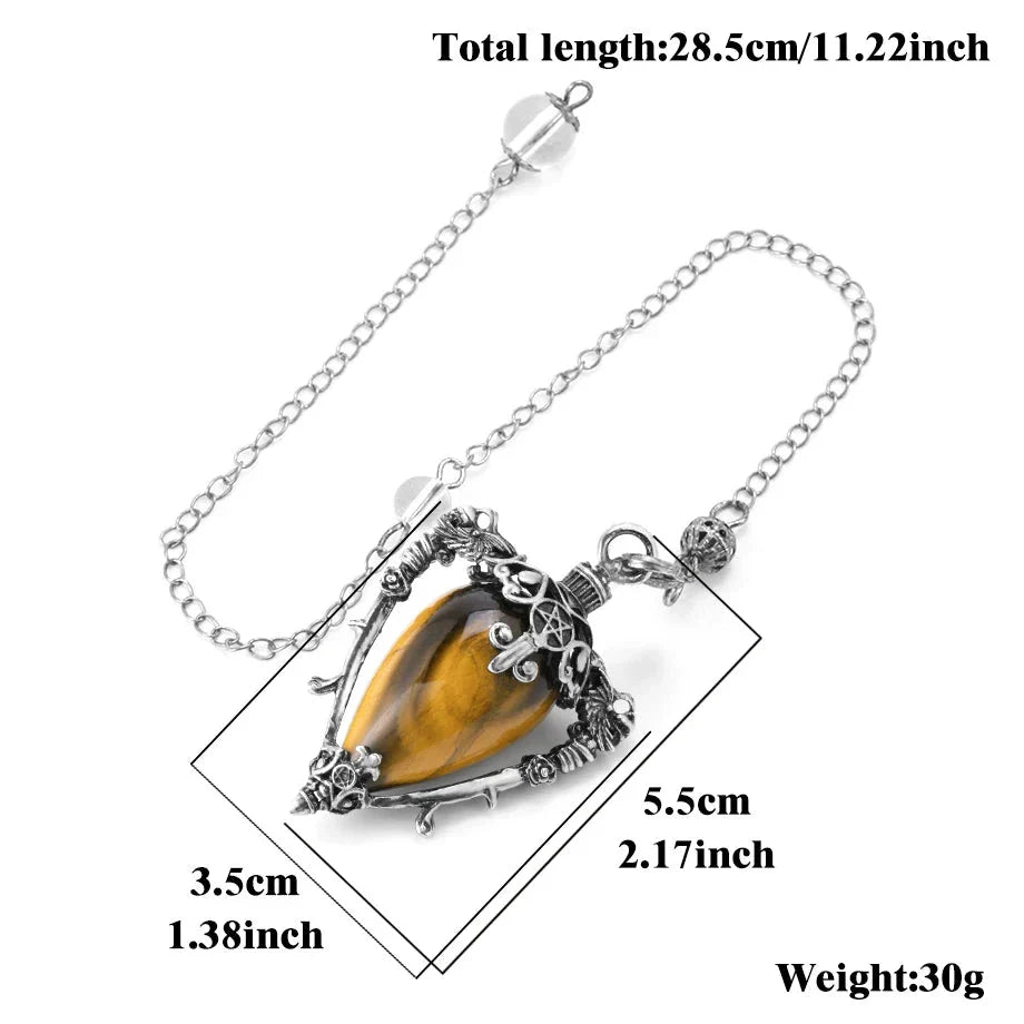 Water Drop Crystal Pendulums