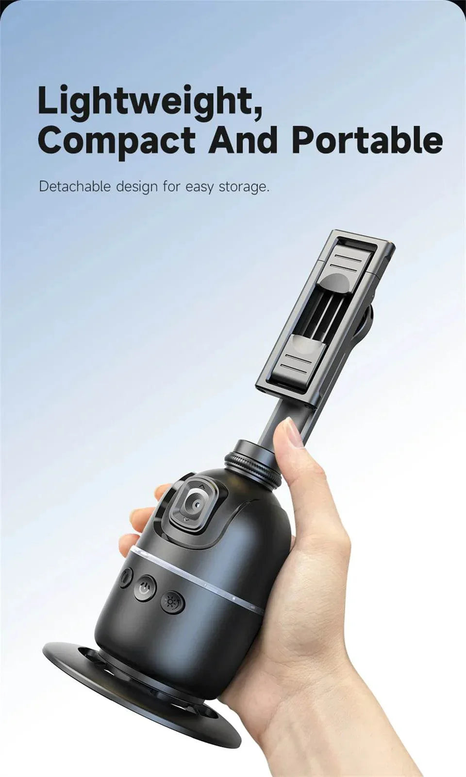 FANGTUOSI AI Smart Gimbal 360° Face Tracking Smartphone Stabilizer